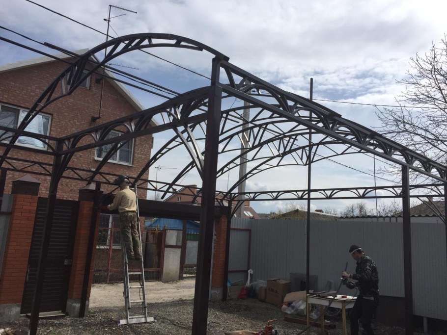 Ферма арка навес