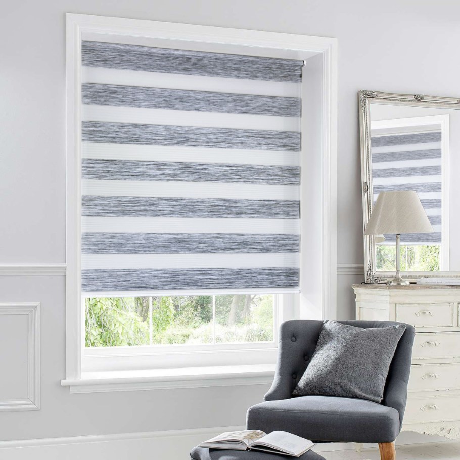 Штора рулонная день-ночь MIAMOZA Paris 70x160 см, цвет молочный