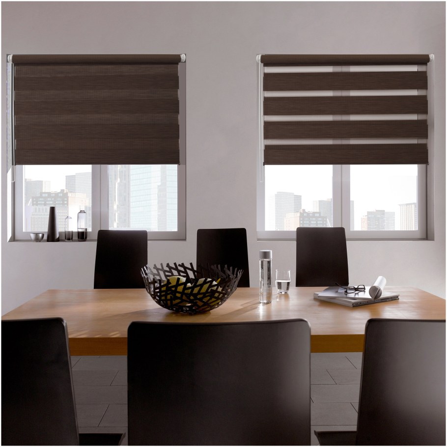 Рулонные шторы день ночь