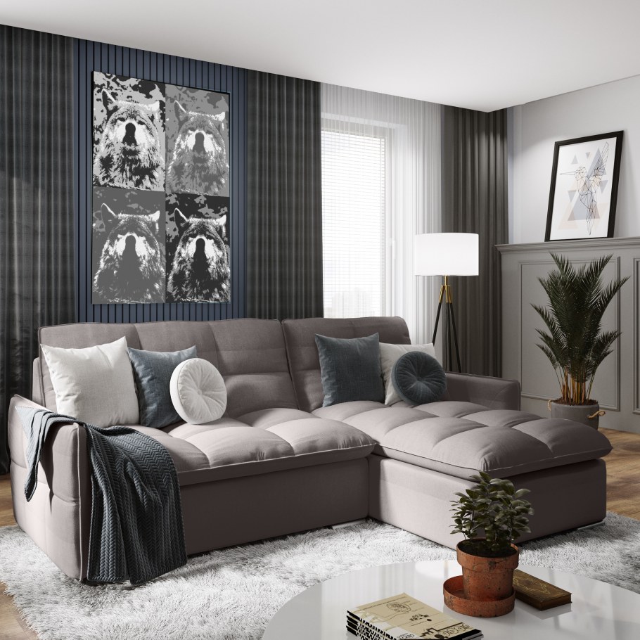 Диван Сидней лазурит