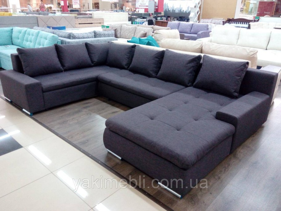 Модульный угловой диван Сидней лазурит