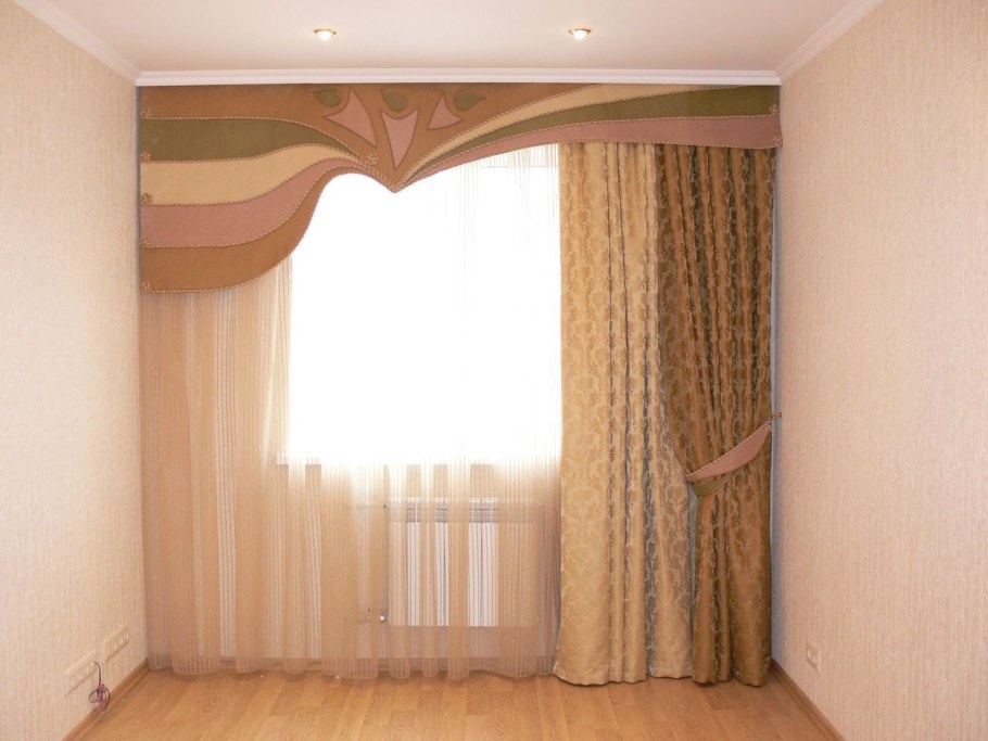 Ассиметричные шторы