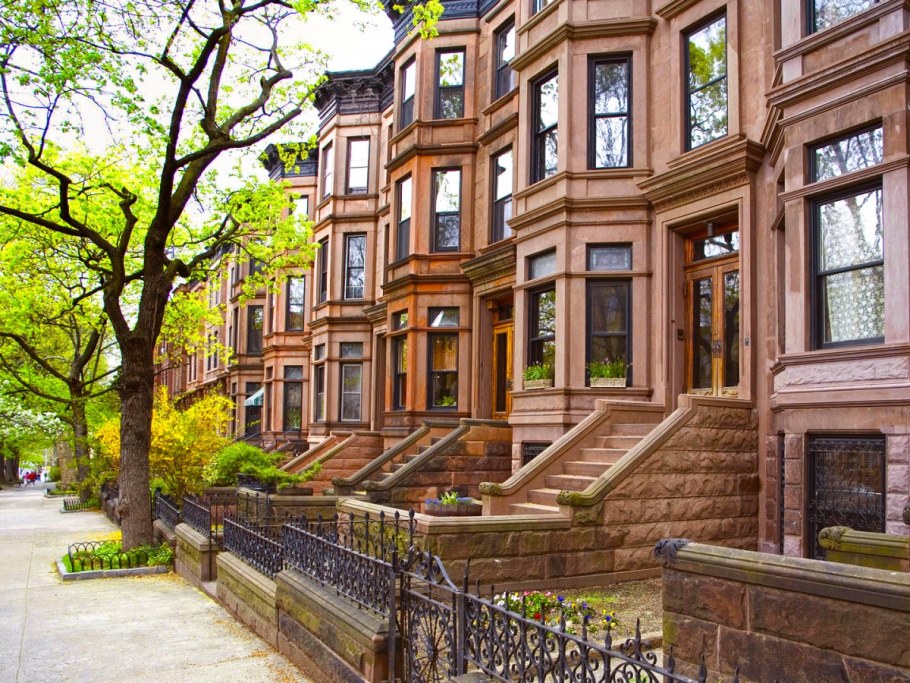 Нью-Йорк Бруклин парк слоуп