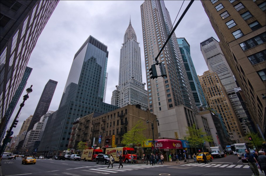 Здание Манхеттен центр Нью Йорк