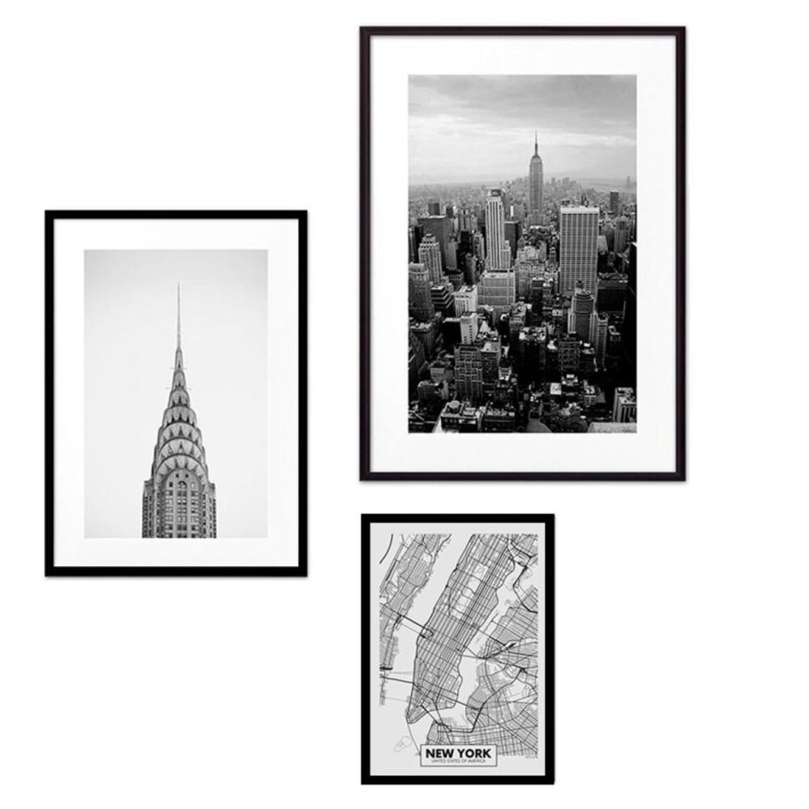Постеры Нью Йорк коллаж