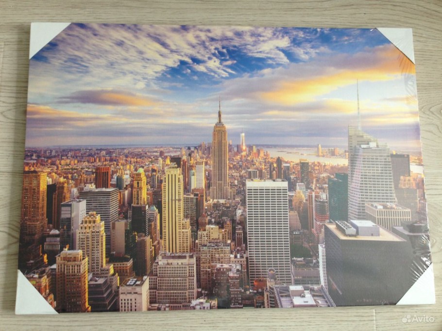 БЬЕРКСТА холст Нью Йорк