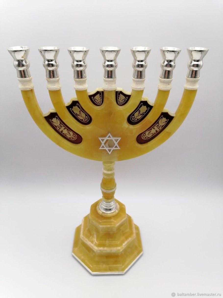 Семисвечник чернёный