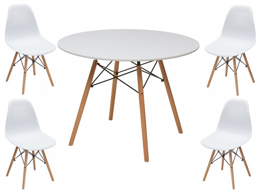 Стол Eames DSW детский белый