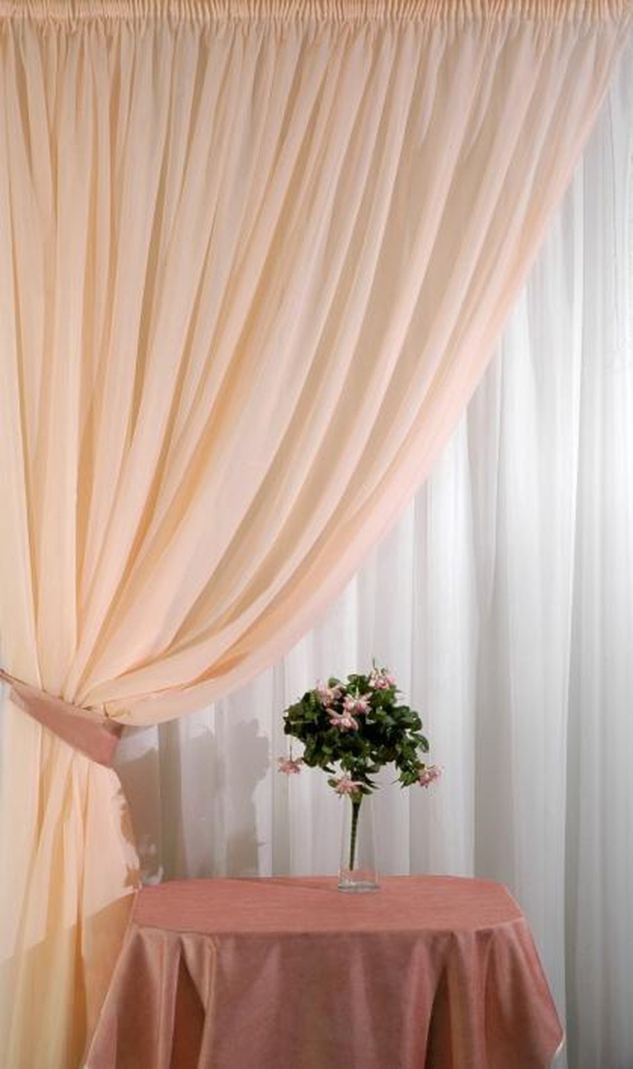 Тюль Tulle вуаль белая 300х270