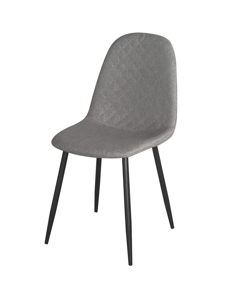 Стул Lion FC-09 антрацитовый меланж, серый каркас udc807