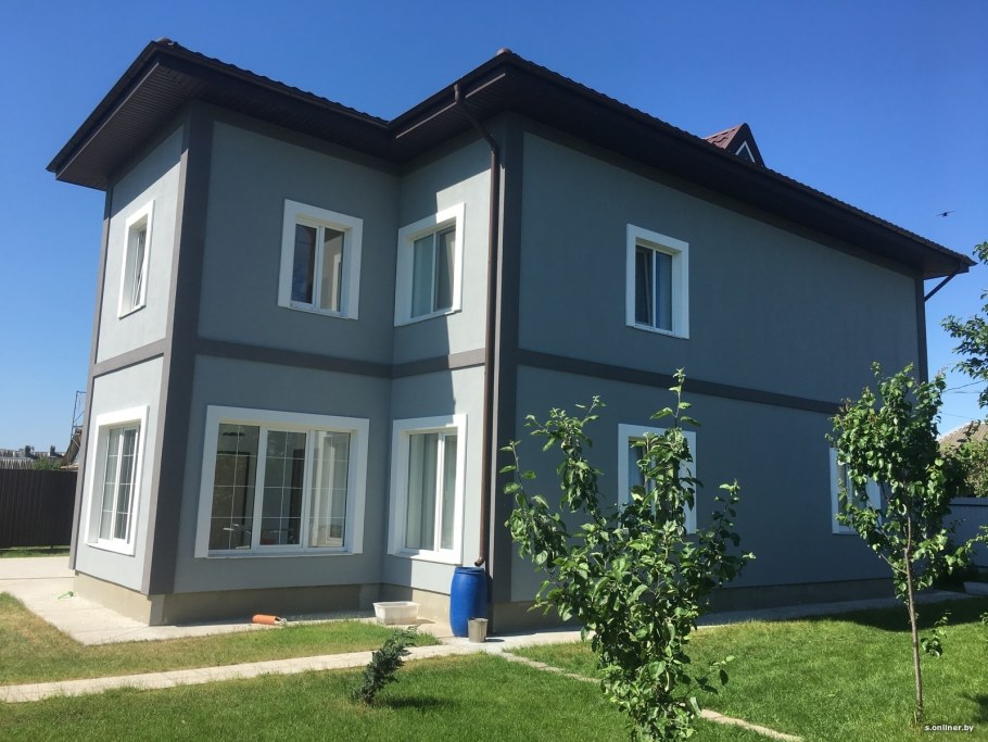 Фасады домов короед цвета