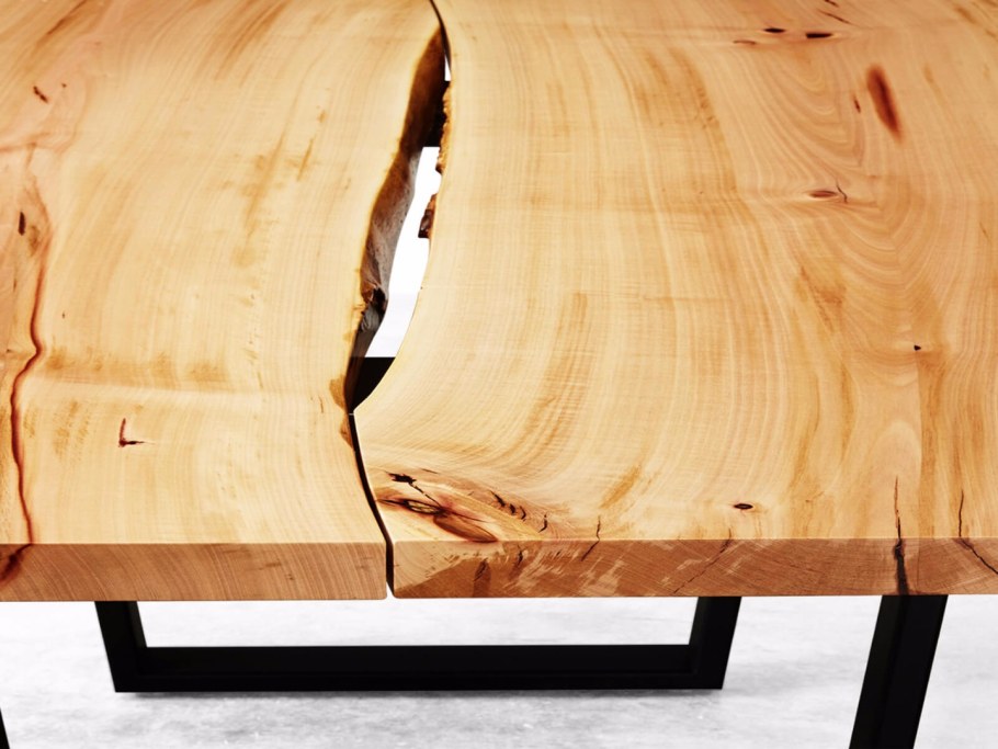 Дубовый шпон в разрезе