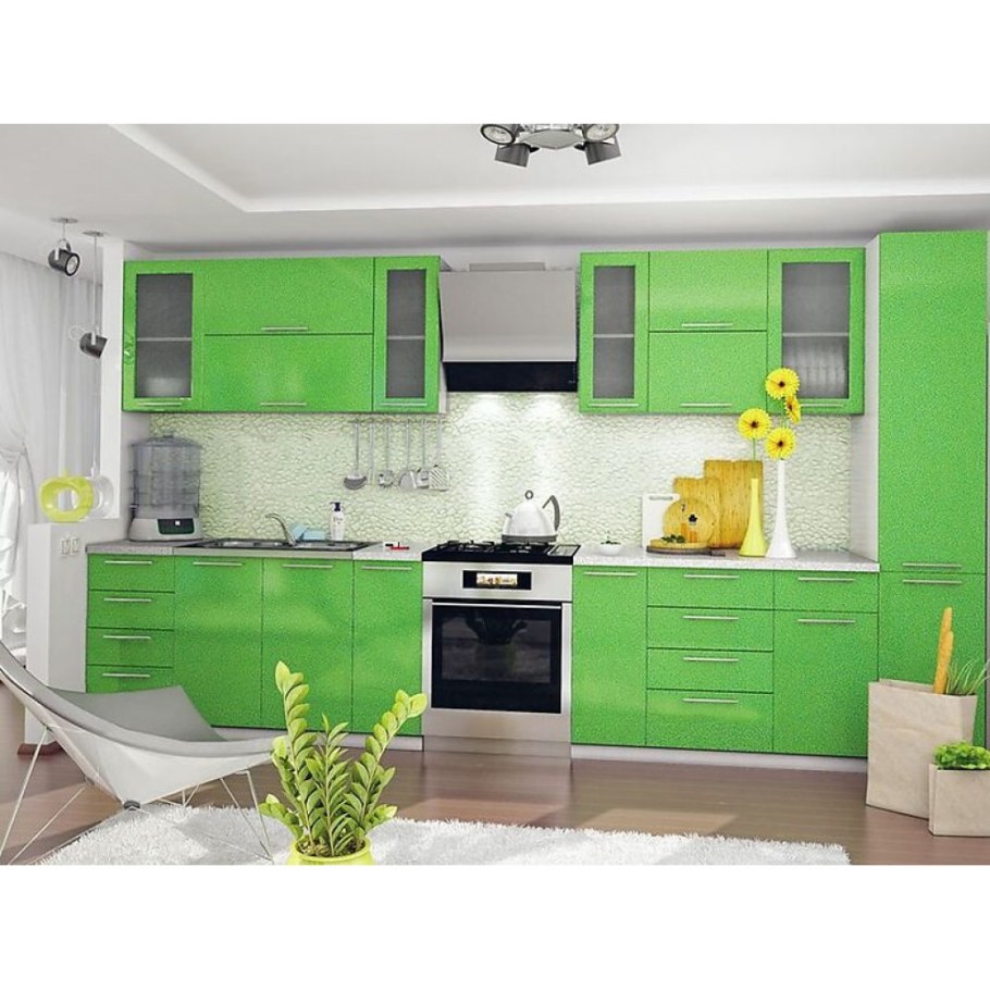 Кухня София олива модульная