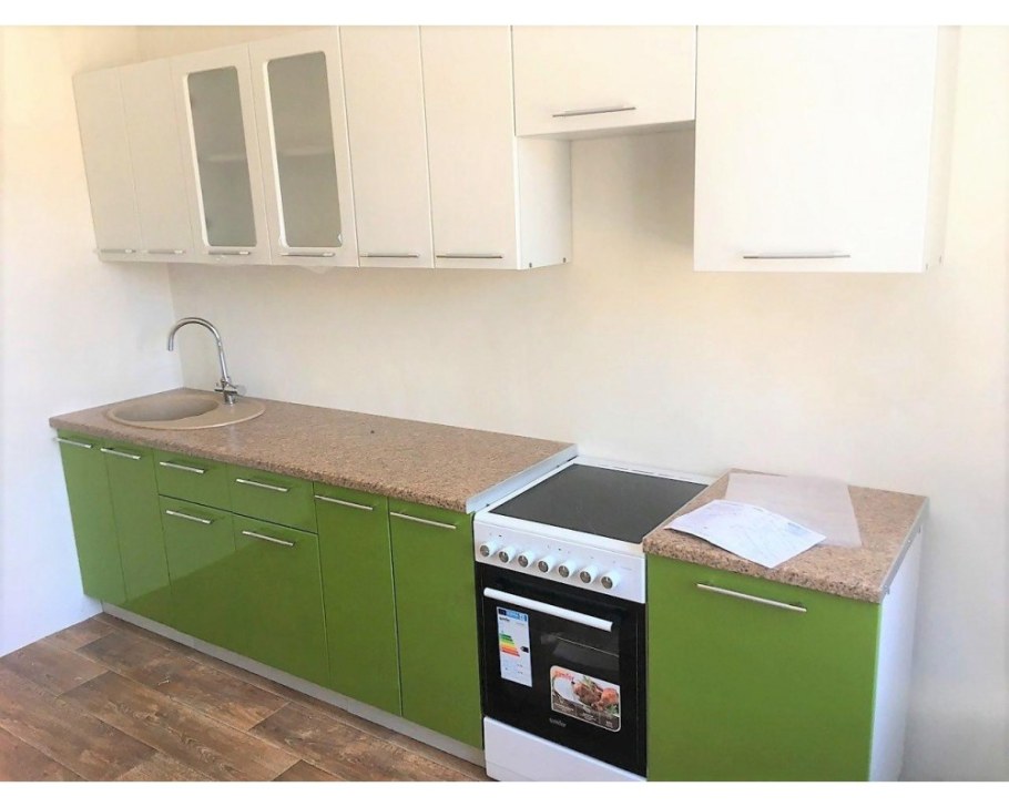 Кухня олива ДСВ зеленый металлик