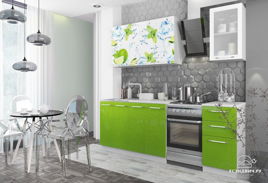 Кухня София олива 2.1 м