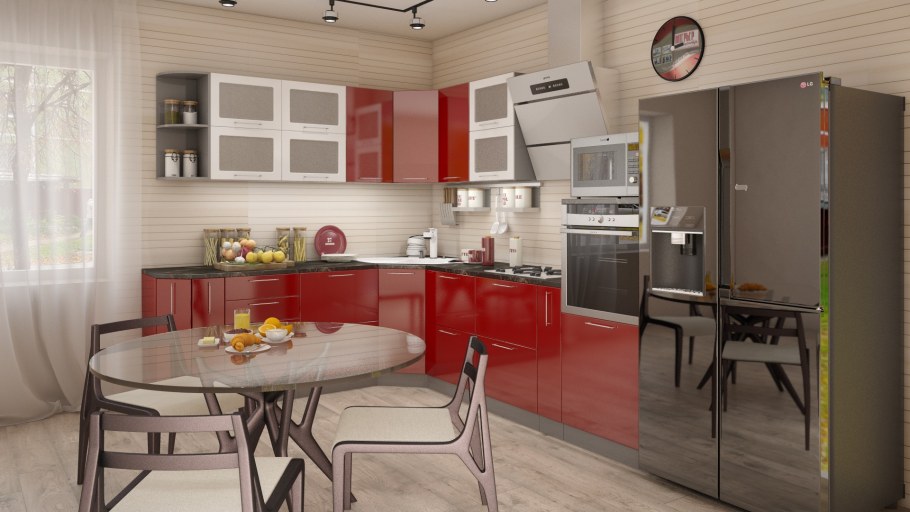 Кухня София олива модульная