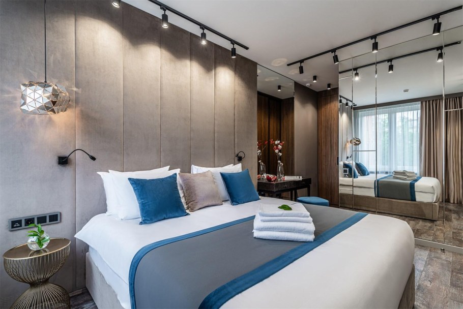 Современный отель гостиница апартаменты