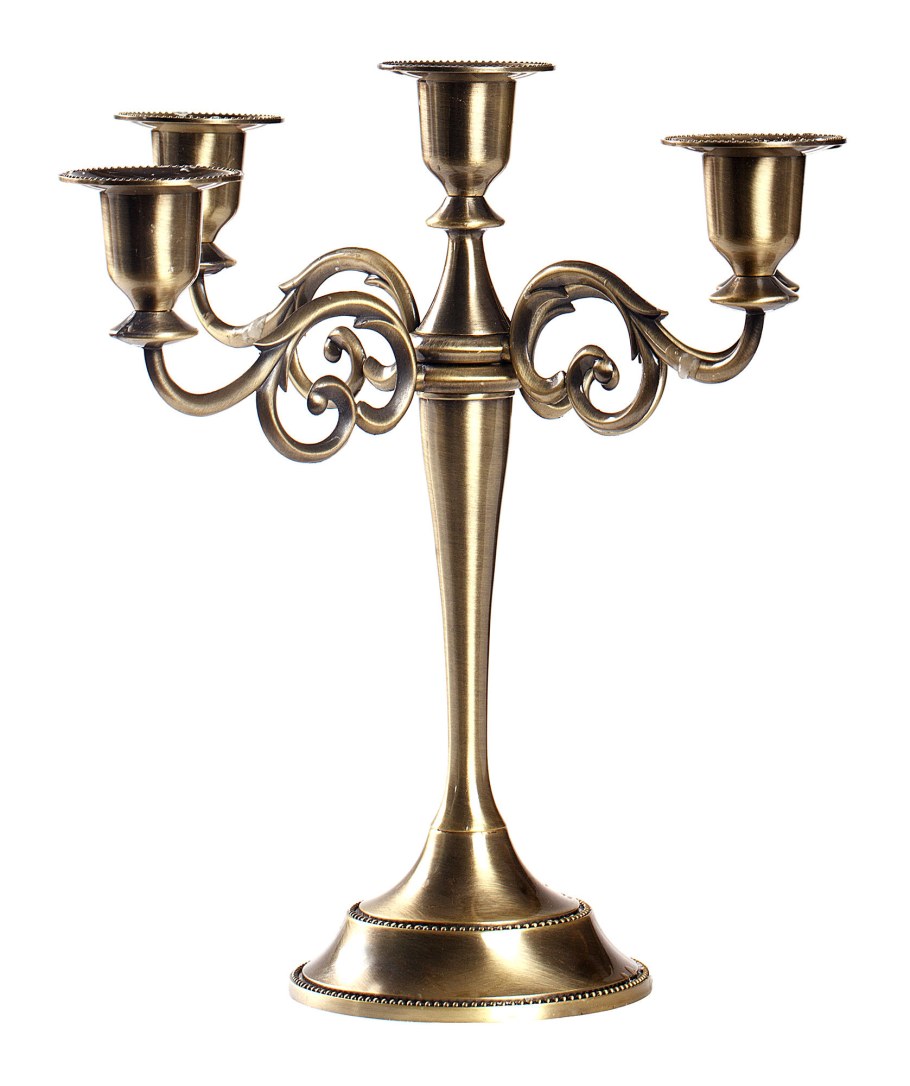 Напольные канделябры на прозрачном фоне