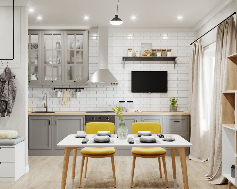 Дизайн кухни Инмайрум