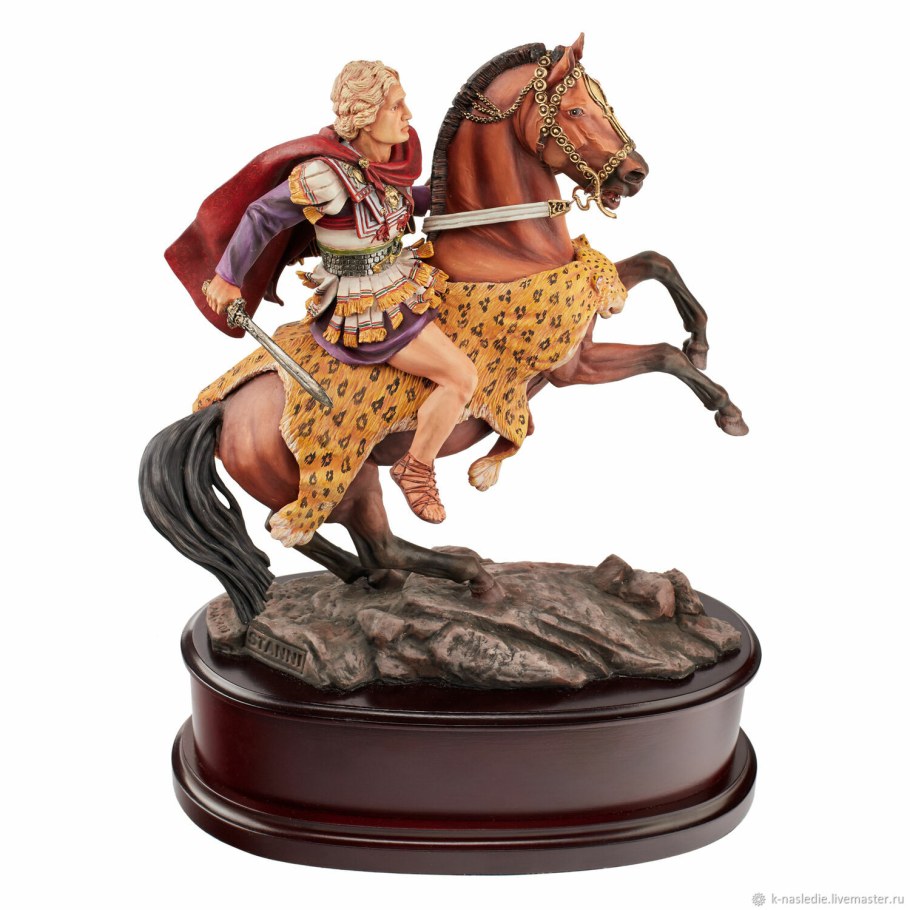 Статуэтка Македонский бронза