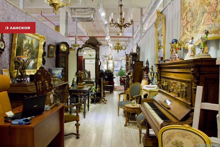 Антикварный салон на садово-Кудринской 25