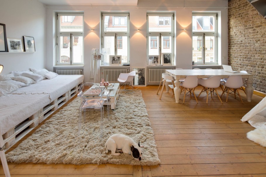 Поддоны в интерьере квартиры