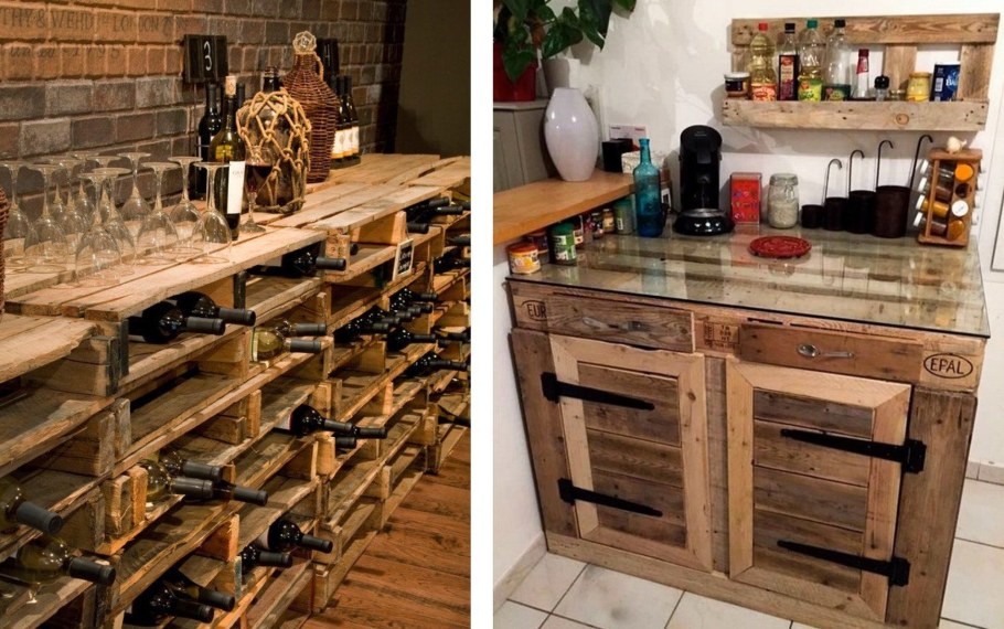 Кухонный гарнитур из паллет