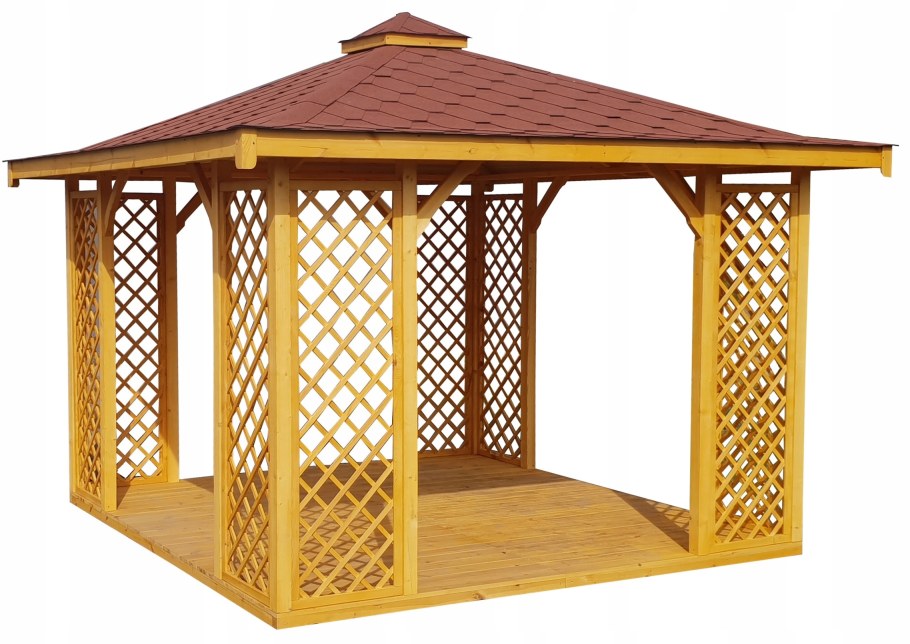 Беседка для дачи деревянная 3х3 тел 89651182295