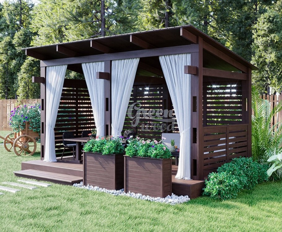 Модель беседки "Грин Вуд"