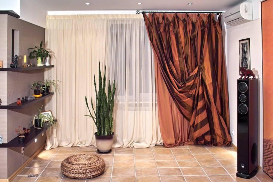 Шторы асимметрия