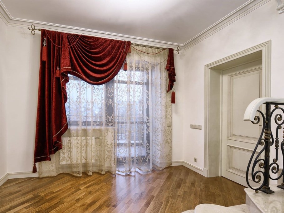 Ассиметричные шторы