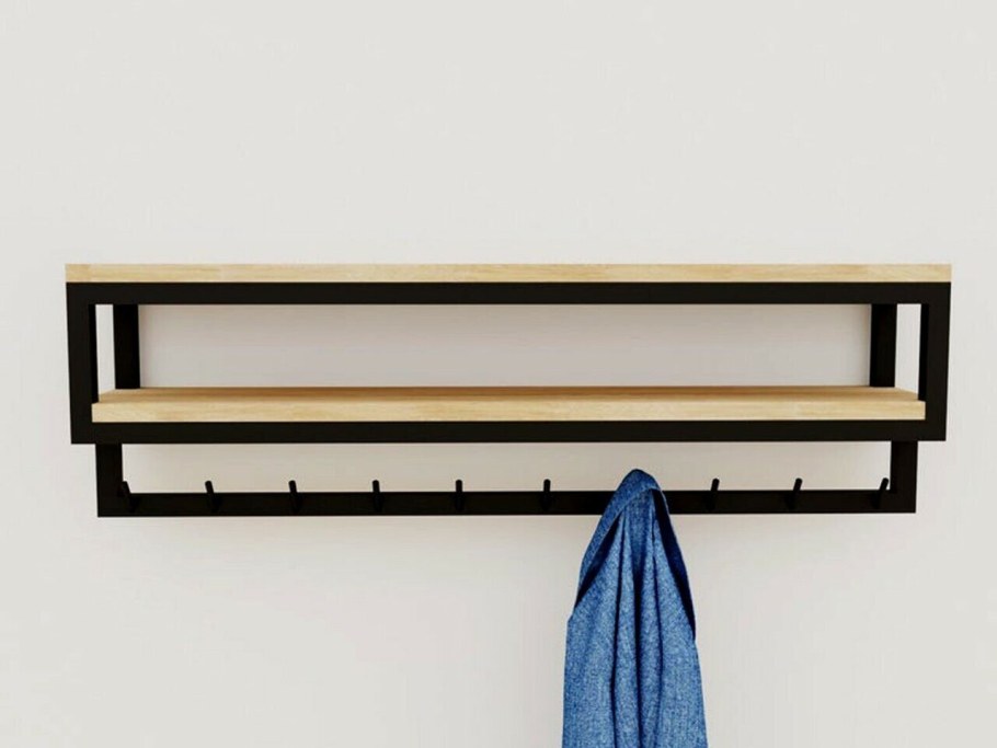 Вешалка настенная лофт 80312472