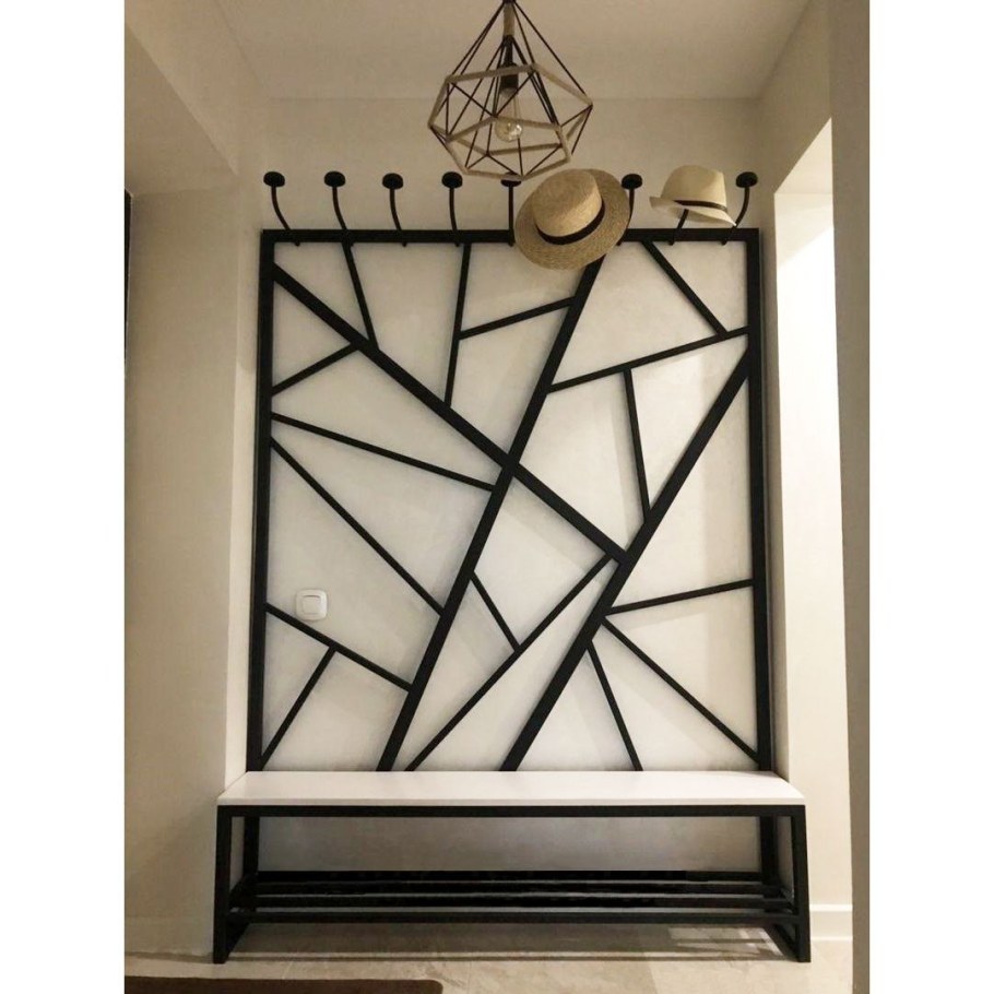 Вешалка настенная в стиле лофт