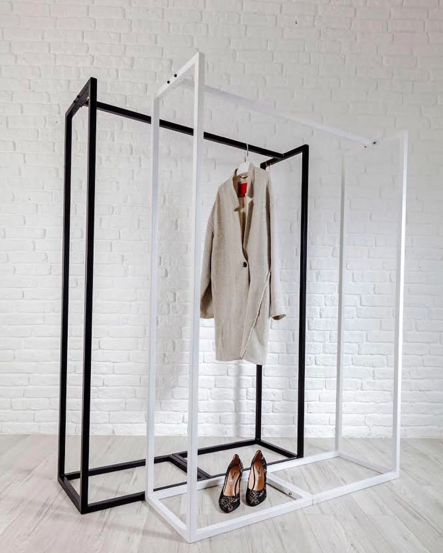 Рейл вешалка лофт