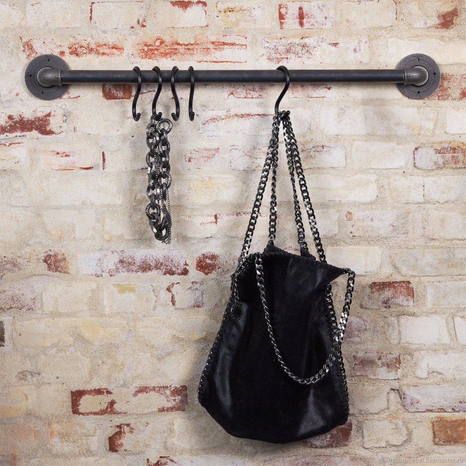 Вешалка лофт дезигн