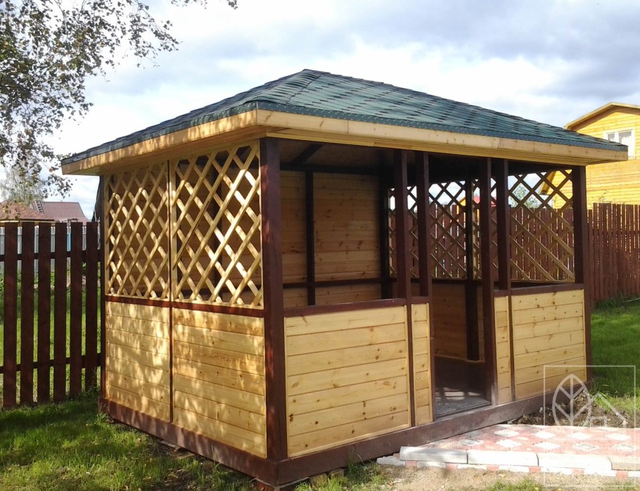 Беседка 3.5 на 4