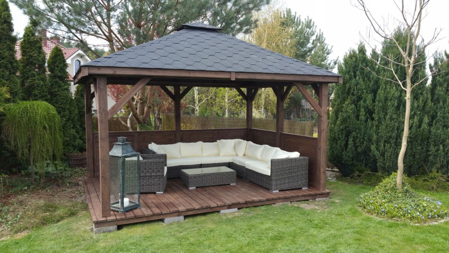Деревянные беседки