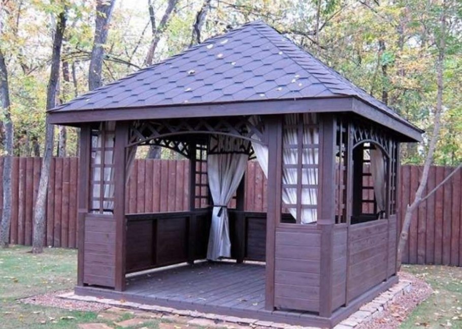 Беседки из дерева