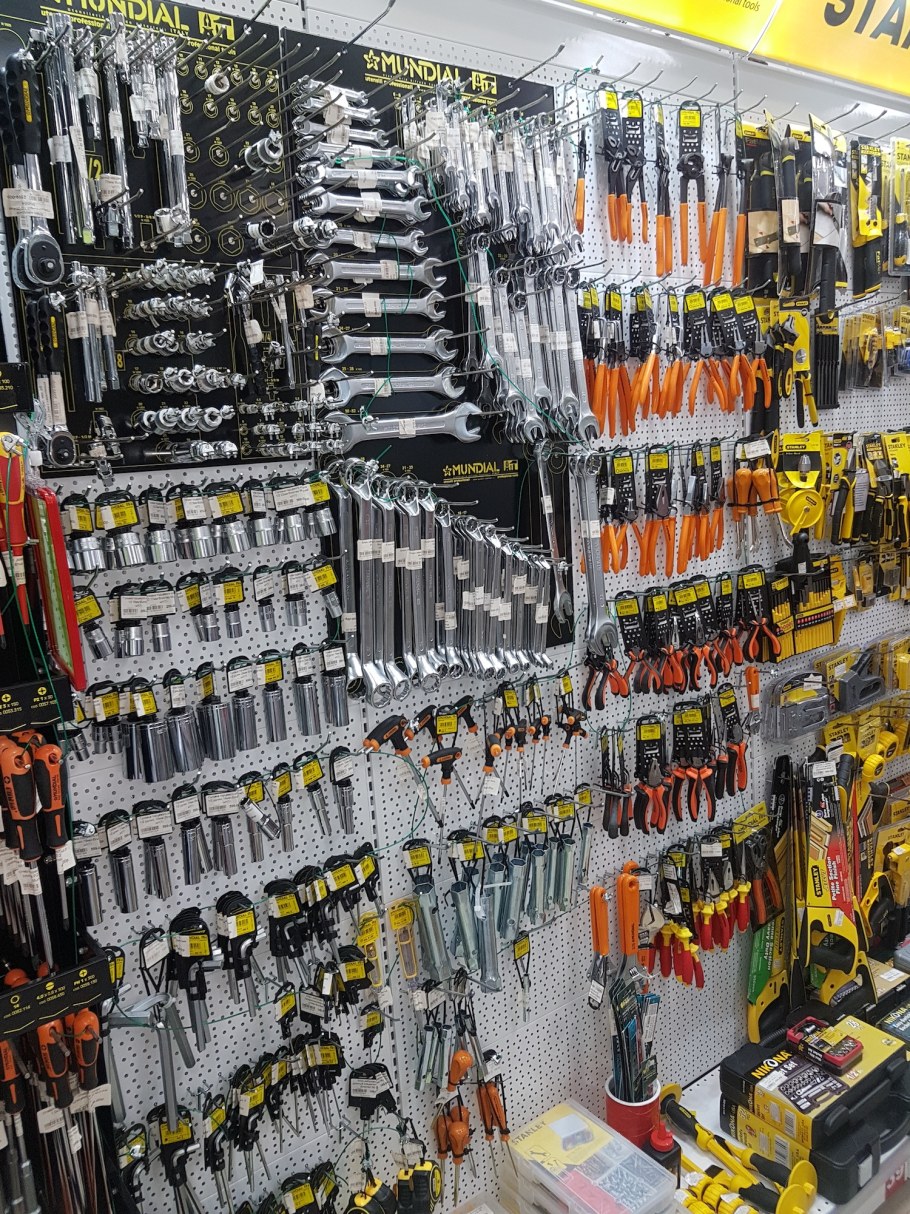 Выкладка ручного инструмента