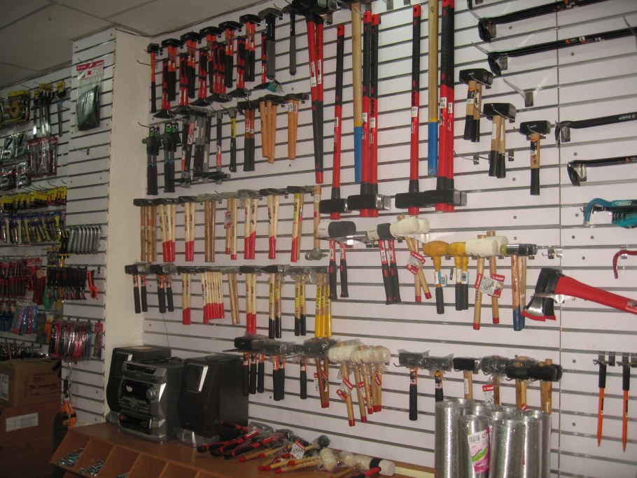 Выкладка ручного инструмента