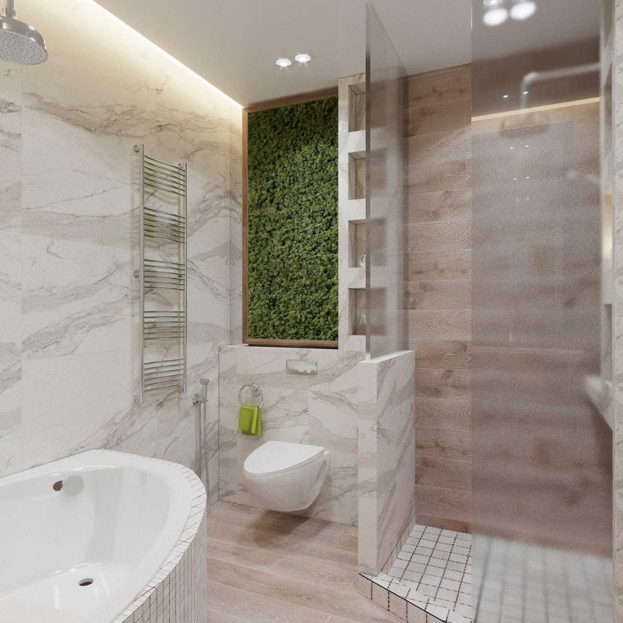 Ванна 4м2 экостиль