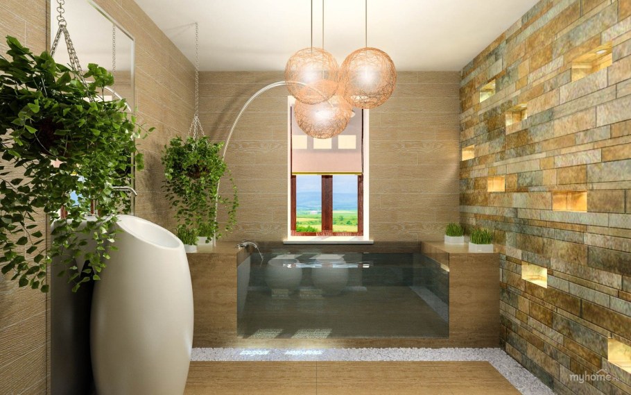 Ванна экостиль