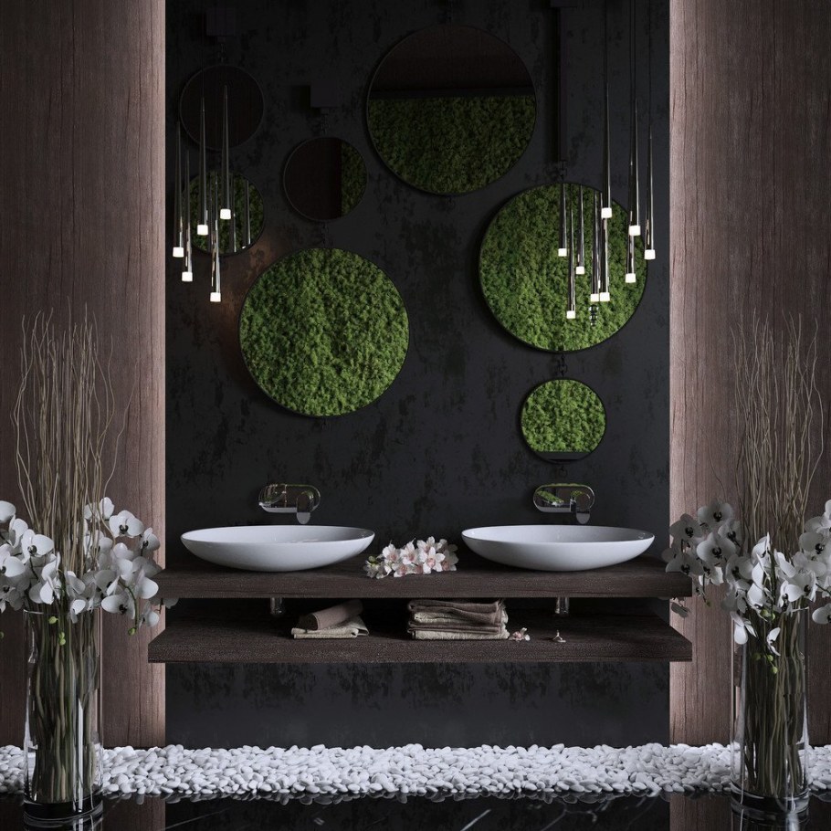 Ванная в стиле спа