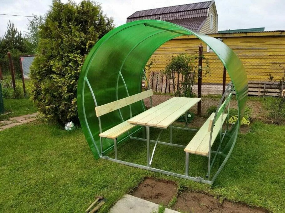 Беседка пион