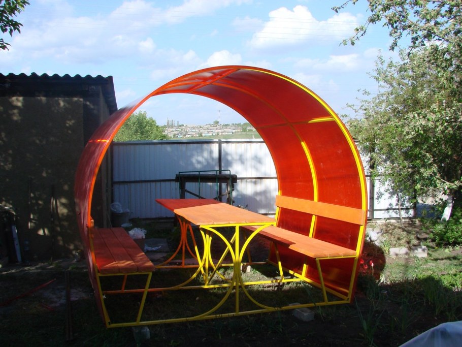 Беседка Леогранд из поликарбоната