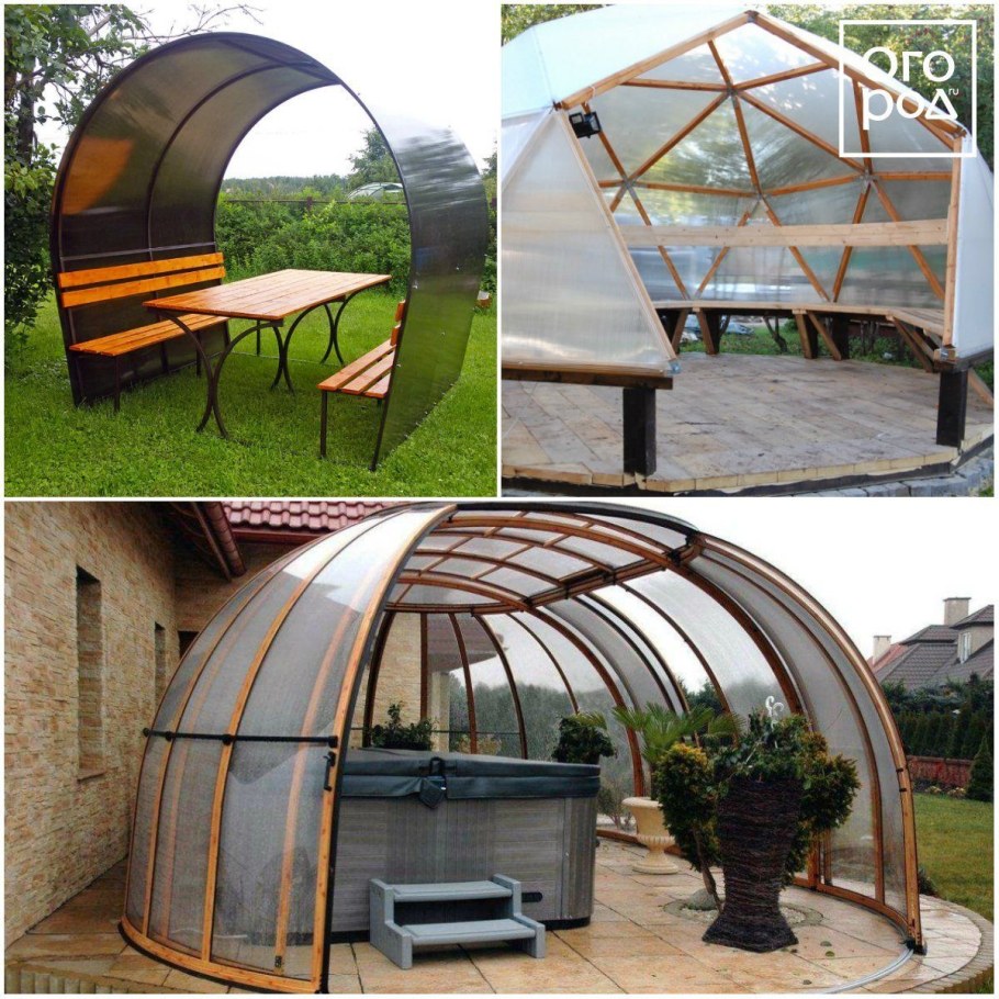 Беседка поликарбонат