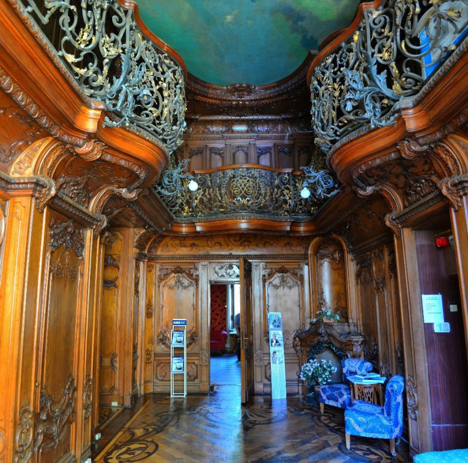 Оранжерея в особняке Половцева