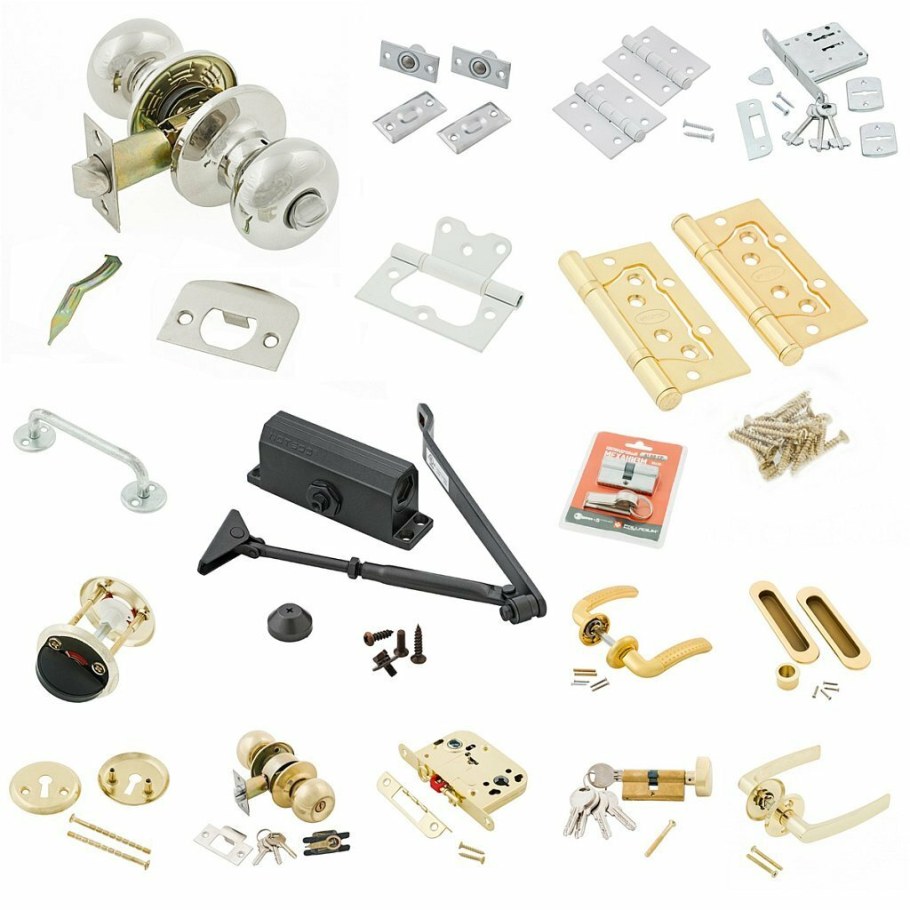 Скобяные изделия для однопольной двери