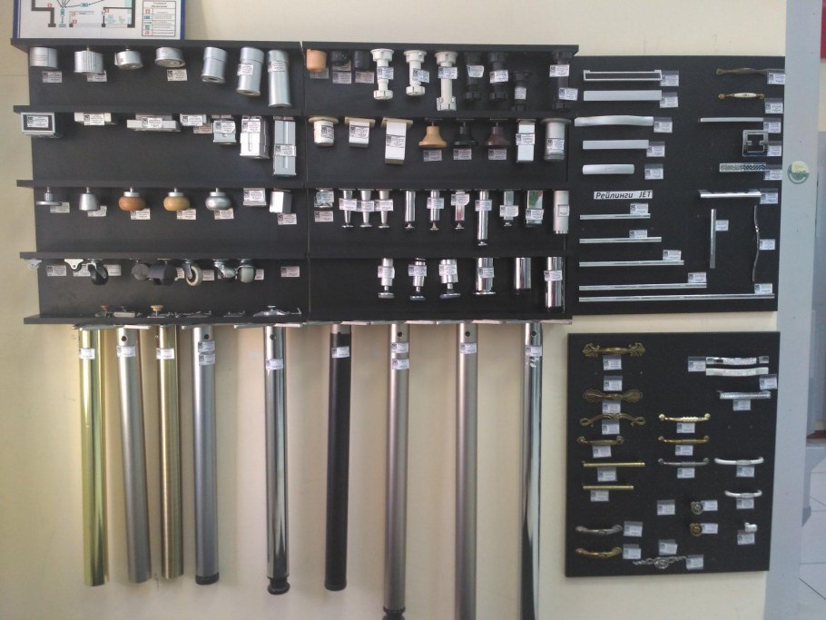 Фурнитура для мебельного оборудования