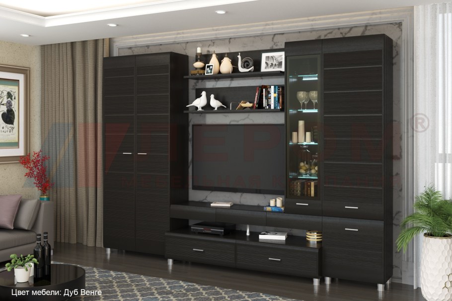 Гостиная Камелия Лером венге